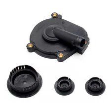 Engine Oil Separator Cover Kit w/Seal & Camshaft Expansion Plug Kit For Mercedes