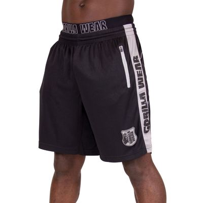 Shelby Shorts Black Gray Gorilla Wear Bodybuilding und Fitness Trainings Hose