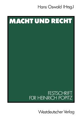 Macht und Recht | Buch | 9783531121734