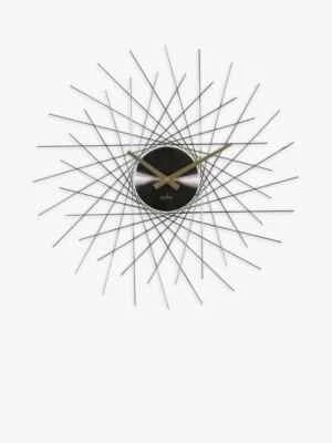 Acctim Lohne Metal Analogue Quartz Wall Clock, 49cm, Gunmetal - RRP £100.00 - Image 1 of 3