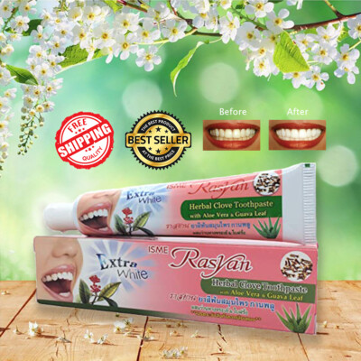ISME RASYAN HERBAL Clove Toothpaste-Teeth Whitening, Antibacterial Fresh 100g
