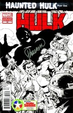 HULK #50 HAUNTED HULK VARIANT EDITION SIGNED BY ARTIST CARLO PAGULAYAN