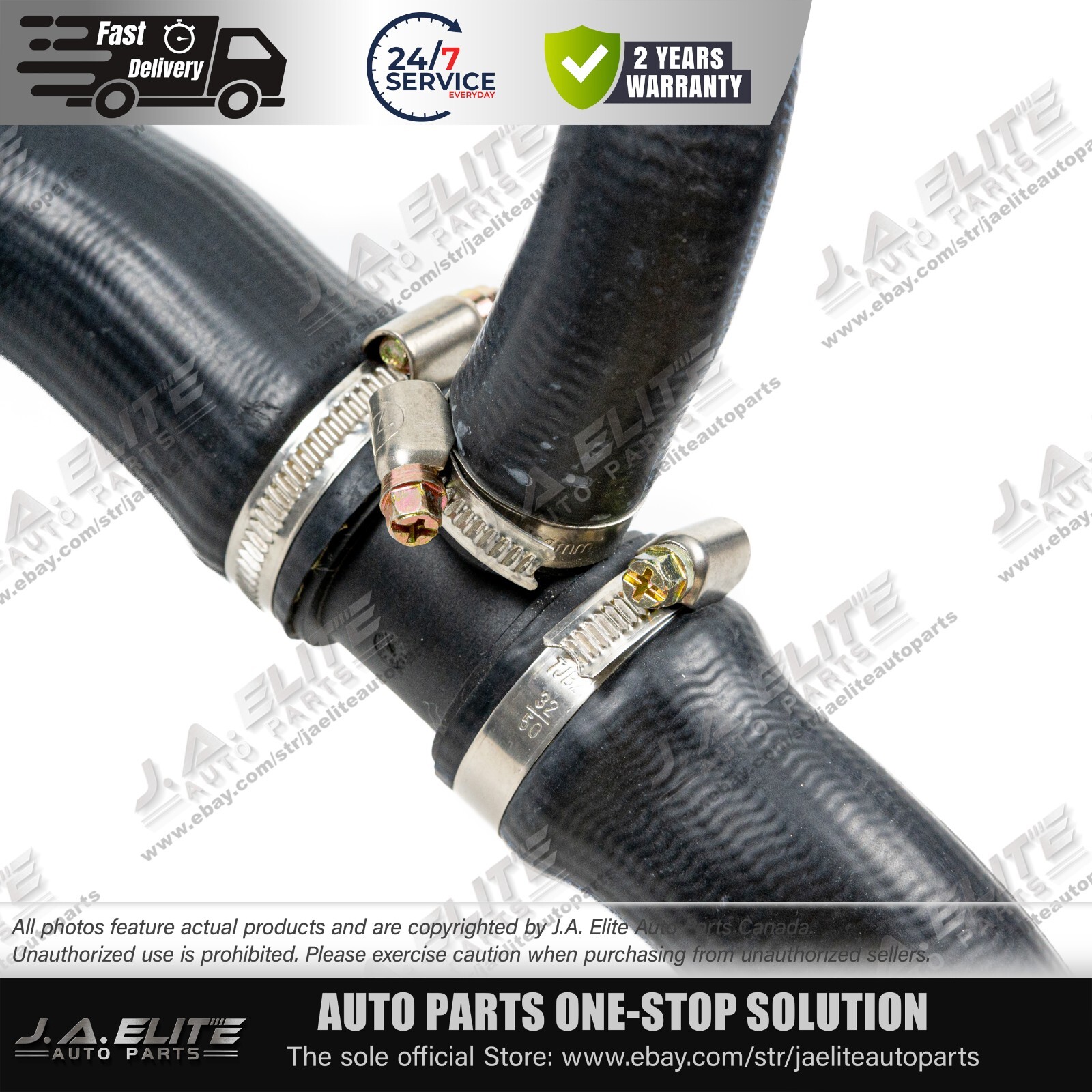 Radiator Water Outlet Hose for Maserati Ghibli, Quattroporte, Levante 3.0L V6