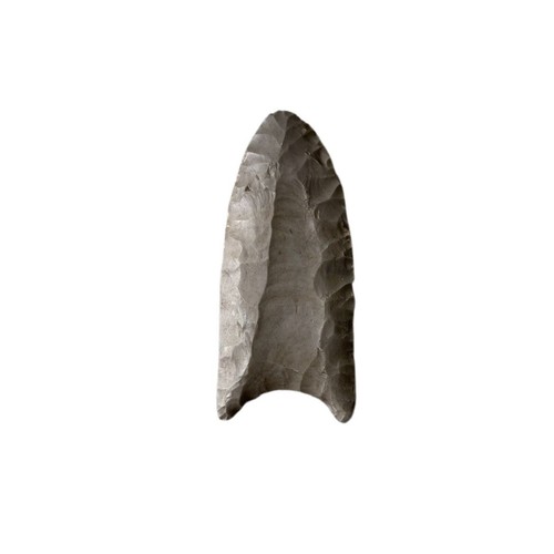 Double Fluted Clovis Point Arrowhead - Picture 3 of 3