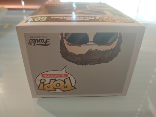 Funko Pop #503 Parques y Recreación Burt Macklin FBI Hot Topic Protector Exclusivo - Imagen 7 de 13