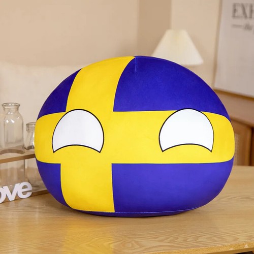 70 Styles 10Cm Country Ball Plush Toys Polandball Pendant Country Balls Republic - Picture 30 of 76