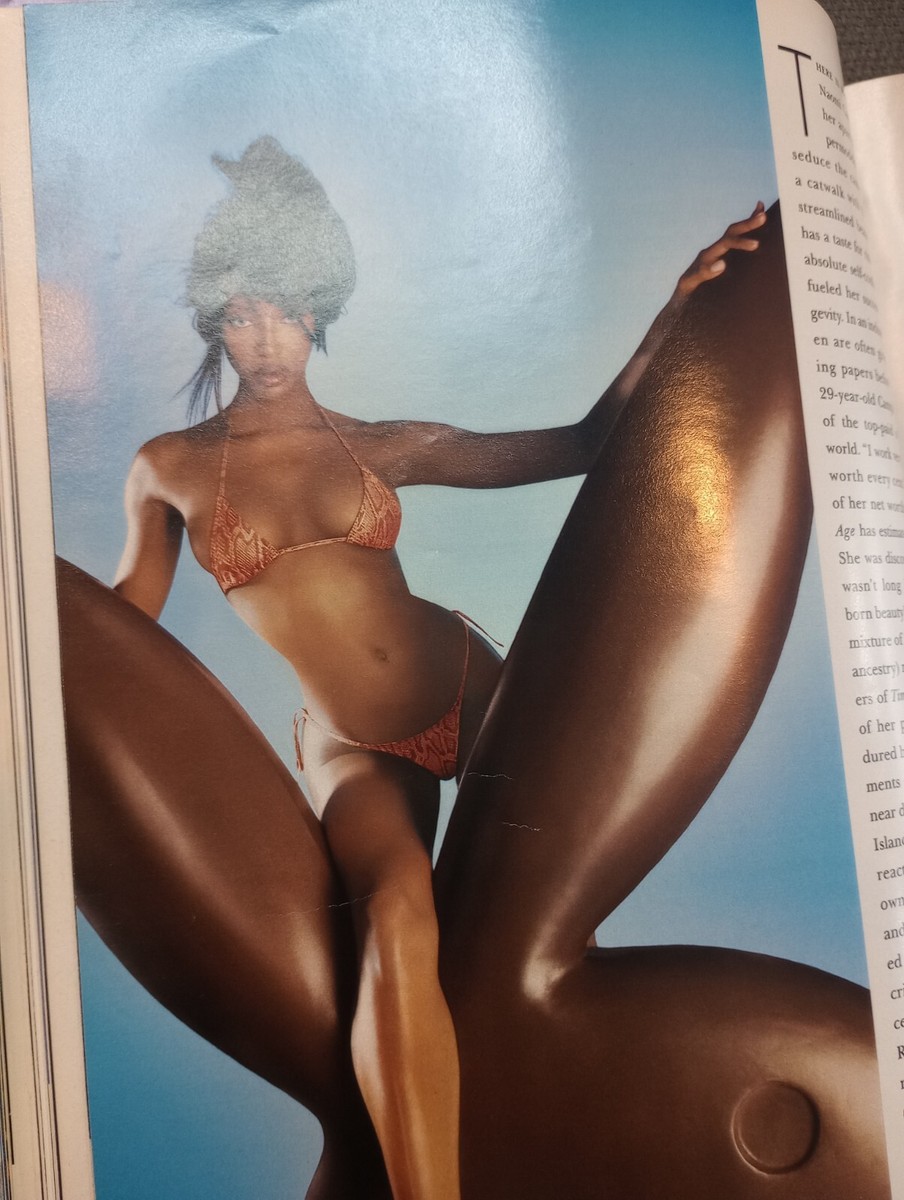 Playboy Magazine December 1999 Naomi Campbell ✨ | eBay