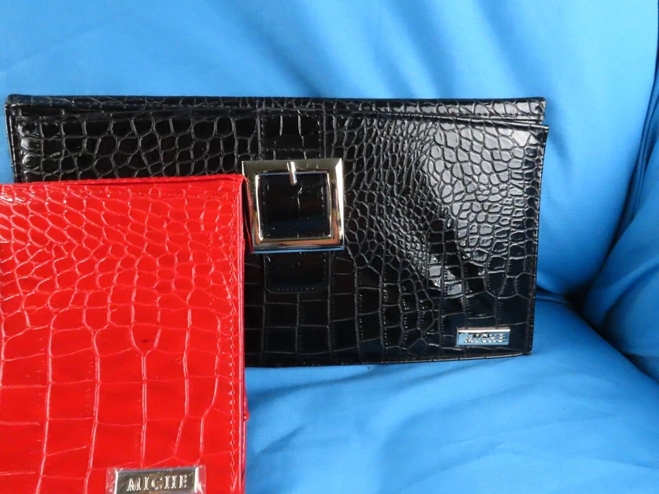 LOTE DE 6, ¡¡Bolso Cartera Miche!!️¡Solo Fundas!!️ BOLSO NO INCLUIDO Rojo Negro Azul Floral Foto 4 de 4