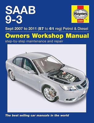 Reparaturhandbuch / -anleitung Saab 9-3 ab 09/07, 2008, 2009, 2010, 2011 