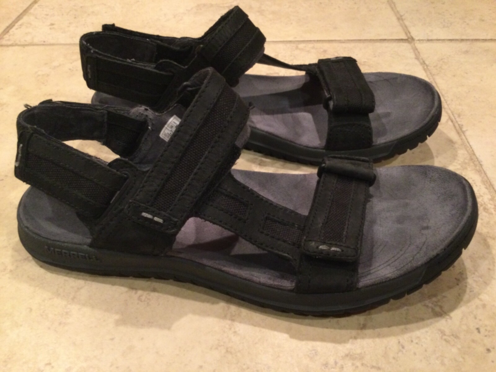 SANDALI ESTIVI UOMO MERRELL TRAVELLER TILT CONVERTIBILI J61625 GANCIO E PASSANTE 10