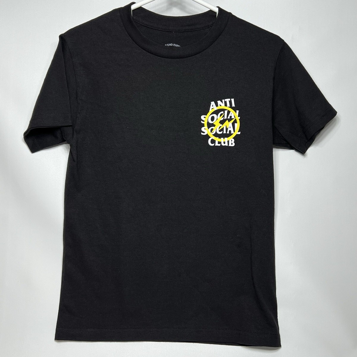 Tシャツ・カットソー Anti Social Social Club x Fragment Bolt Tee FW 19 2019 2019 AntiSocial Social Club x Fragment Design Bolt Tee
