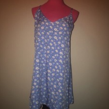 shein blue floral Dress Size large in package Az-00000210