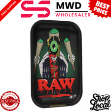 RAW Classic Metal Rolling Tray 11 x 7 Monster