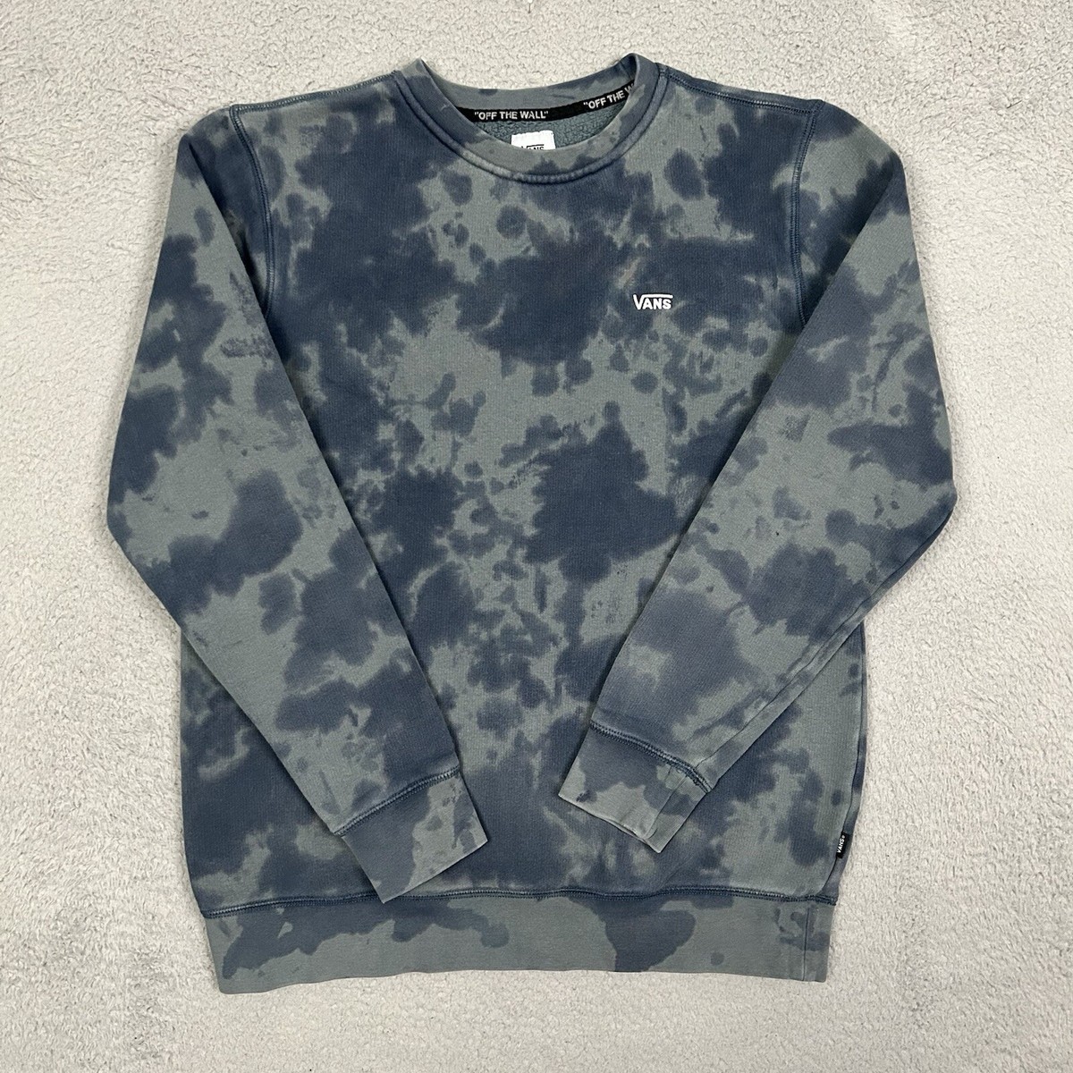 Vans Comfycush Tie Dye Pullover Sweatshirt Size S | eBay