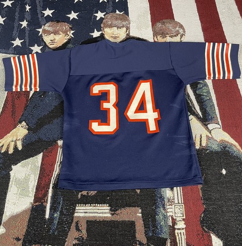 80s Walter Payton #34 Chicago Bears RAWLINGS Jersey Youth size XL 18-20 - Picture 10 of 12