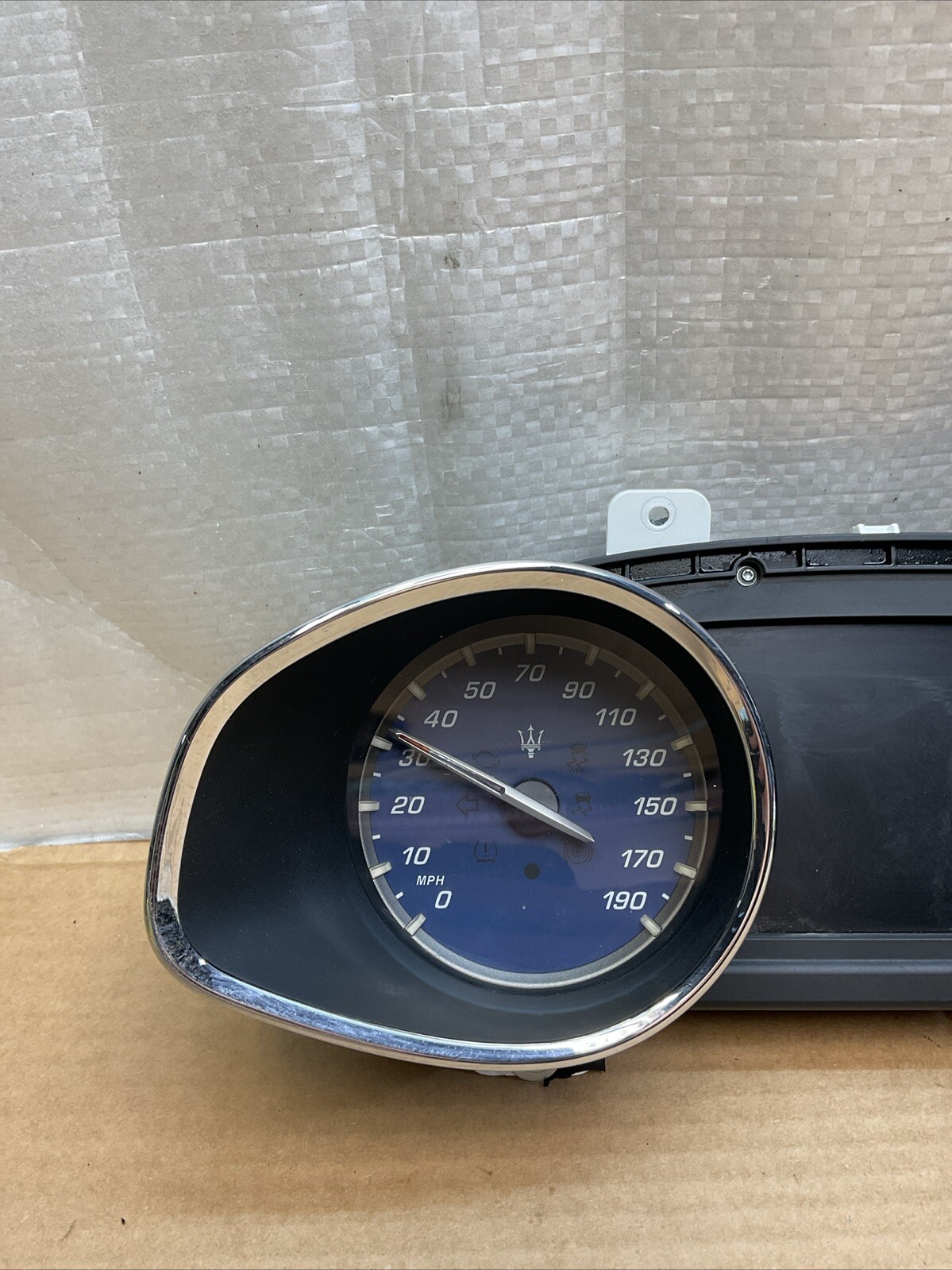 2014-2017 MASERATI QUATTROPORTE SPEEDOMETER INSTRUMENT CLUSTER 19K OEM 670009735