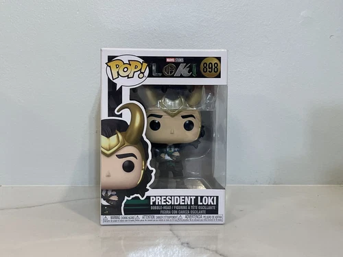 Funko Pop! Marvel Studios Loki: President Loki #898 Vinyl Bobble Head New In Box
