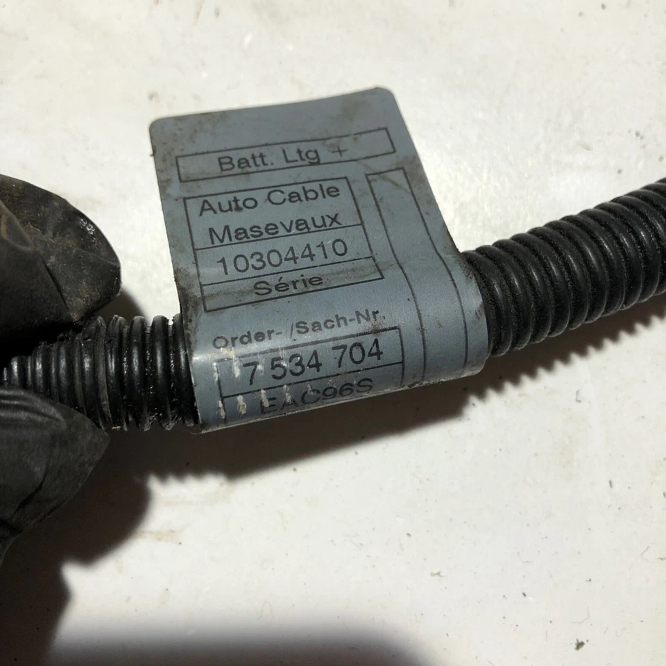 ⭐️ MINI COOPER R52 ENGINE BATTERY POWER CABLE WIRING LOOM LEAD 7534704 #JB - Image 2 of 2