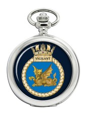 HMS Vigilant, Royal Navy Pocket Watch