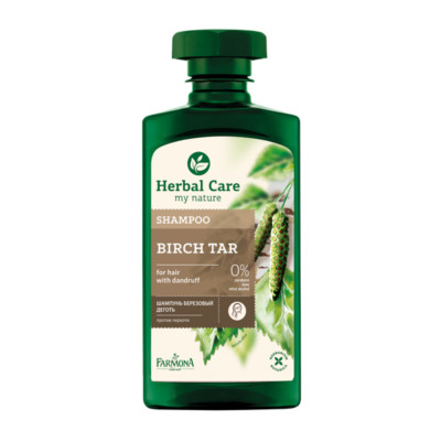 Farmona Kräuterpflege Birke Teer Haarshampoo Anti-Schuppen 330ml