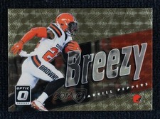 2017 Donruss Optic AKA Gold Vinyl Prizm 1/1 Jabrill Peppers #29 0dj8