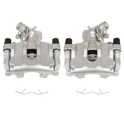 For Mazda 3 Sport 09 2.0L 2pcs Silver Rear Left Right Brake Calipers