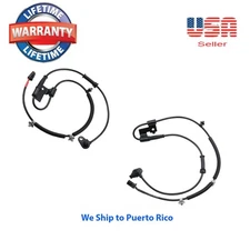 2 ABS Speed Sensor Front Right & Left Fit Kia Sorento 2011-2012 2.4L 3.5L