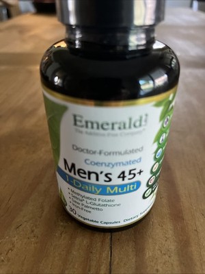 Emerald Labs Men s 45+ 1-Daily Multi 30 Veg Capsules 