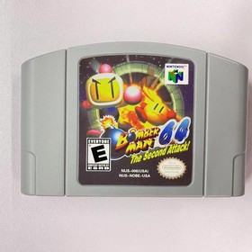 Bomberman 64: The Second Attack! - Nintendo 64 (N64) In excellent condition