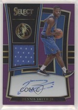 2017-18 Panini Select Rookie Jersey Purple /99 Dennis Smith Jr #RJA-DSJ Auto y6z