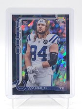 TYLER WARREN 2025 TOPPS CHROME SAPPHIRE BLACK /10 RC IMAGE VARIATION #346 Q4705