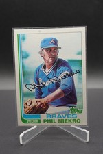 Phil Niekro  1982, Topps  #185, Mint condition _9756