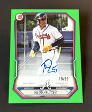 2026 Bowman Braves Diego Tornes Paper Auto #BPA-DT Green /99