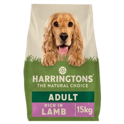 Harringtons Complete Dry Adult Dog Food Lamb & Rice 15kg - Made with All Natural