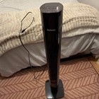 Holmes HTF3606AR-BM Black Tower Fan, Oscillation, 4hr Timer, 3 Speed — photo 1