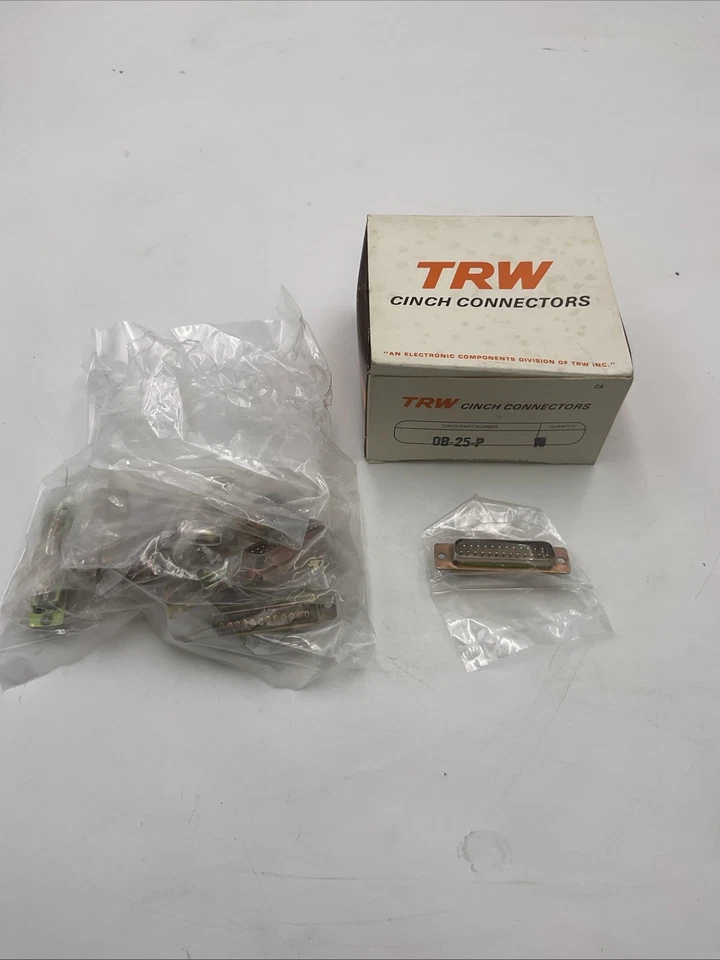 Case of (10) TRC Terminal Block Cinch DB-25-P Connectors NOS!!! S1 - Image 3 of 4