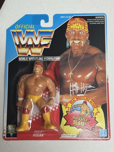 Hulk Hogan WWE WWF Wrestling Hasbro Vintage Action...
