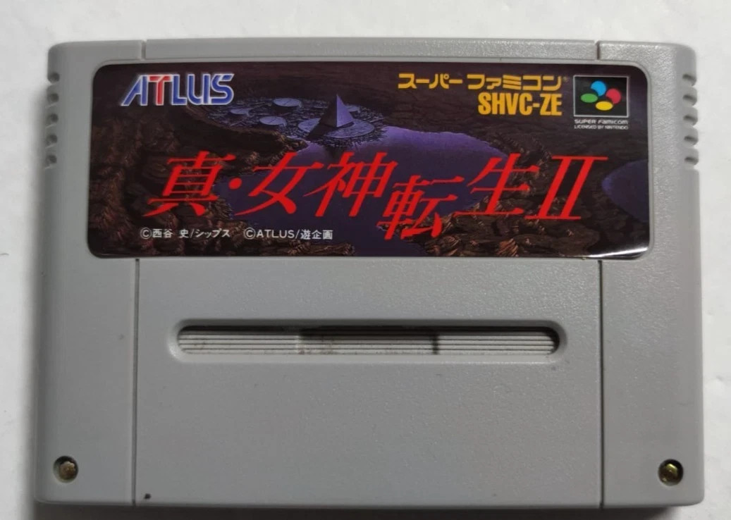 Shin Megami Tensei II 2 Super Famicom Nintendo SFC Japon SHVC-ZE RPG 1994