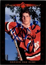 Darren Van Oene 1995-96 Upper Deck Auto RC #511 B Canada