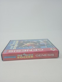 Pro Moves Soccer (Sega Genesis, 1994) w/Poster & Reg Card NO MANUAL Tested 