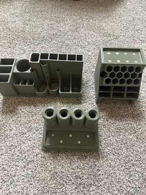 3 pieces Model Building Gunpla Hobby Tool Storage for tools, X-acto knives, etc.