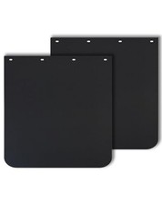 Semi Truck Mud Flaps 24"x24", Universal Heavy Duty Polymer MudFlaps 2 pieces