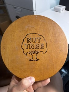 VTG Nut Tree Vacaville CA Wooden Cheese Board Serving Board California Souvenir