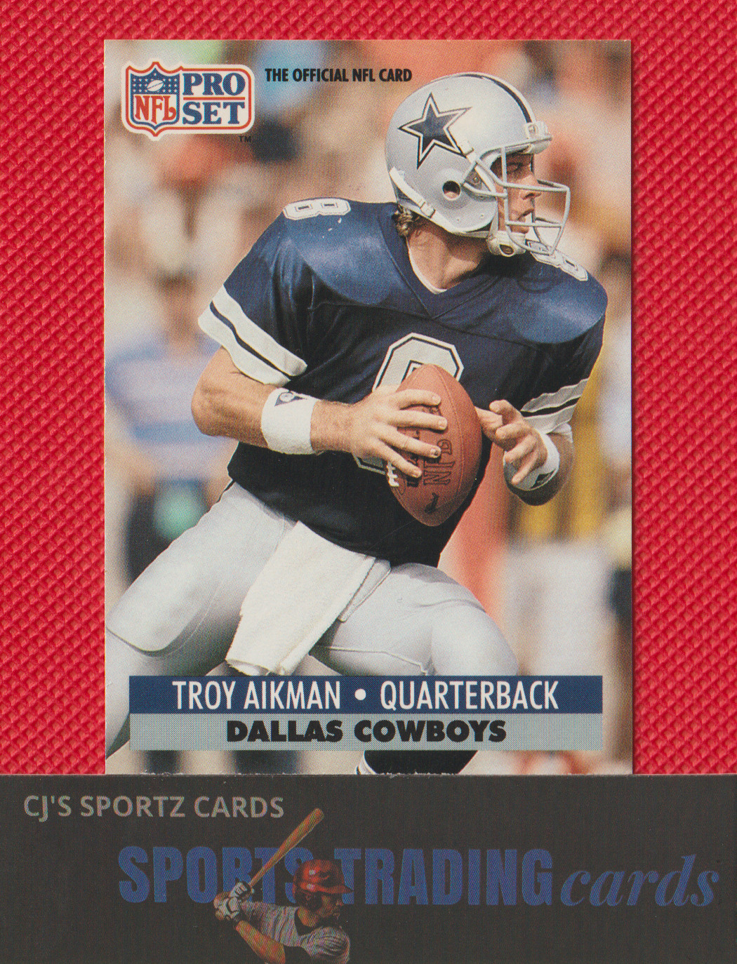 1991 Pro Set - Troy Aikman #128 Dallas Cowboys