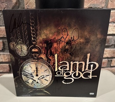Lamb of God SIGNED Vinyl Brand New OFFICIAL Autographed Randy Blythe