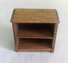 Dollhouse Miniature 1:12 Scale Bookshelf Special Walnut  5830