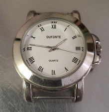 Dufonte Lucien Piccard Men's Watch Vintage Analog Quartz Stainless Steel 44 mm