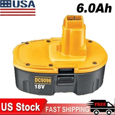 6.0AH 18V Battery for Aeboren 18 VOLT XRP DC9096 DC9098 Lithium-ion DC9099 US