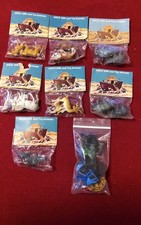 Lot 7 Vintage Arco Noah's Ark Noah and Animal Toy Figures Plus 1 New