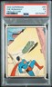 1940 SUPERMAN CARD #65 THE RUNAWAY TROLLEY CAR PSA 5 EX HIGH